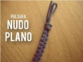 Pulsera de nudo plano